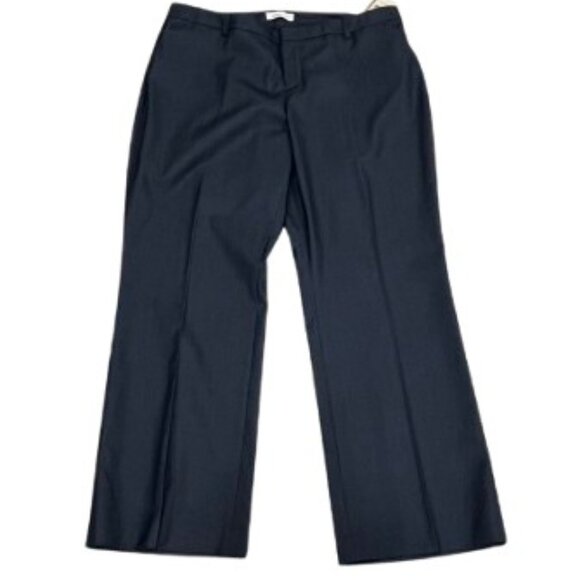 NWT Coldwater Creek Petite Dark Grey Bootcut Trouser Pants - Picture 1 of 4